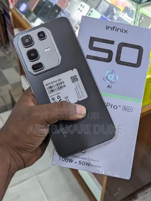 New Infinix Note 50 Pro+ 256 GB Black