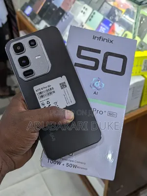 New Infinix Note 50 Pro+ 256 GB Black