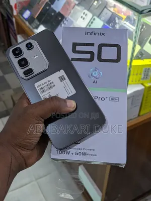 New Infinix Note 50 Pro+ 256 GB Black