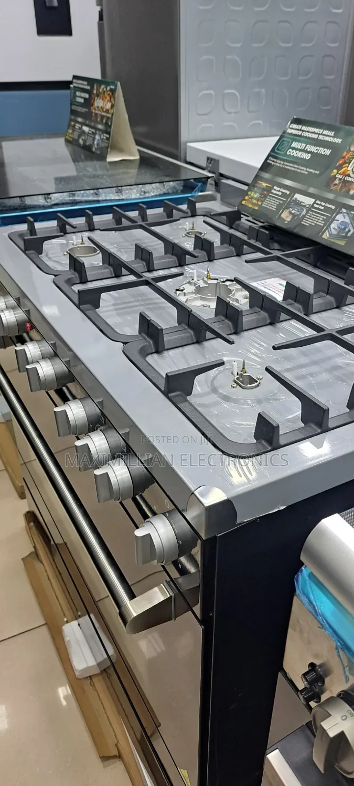 Hisense HFS90GA5EBL 90x60 Cm Freestanding Gas Cooker
