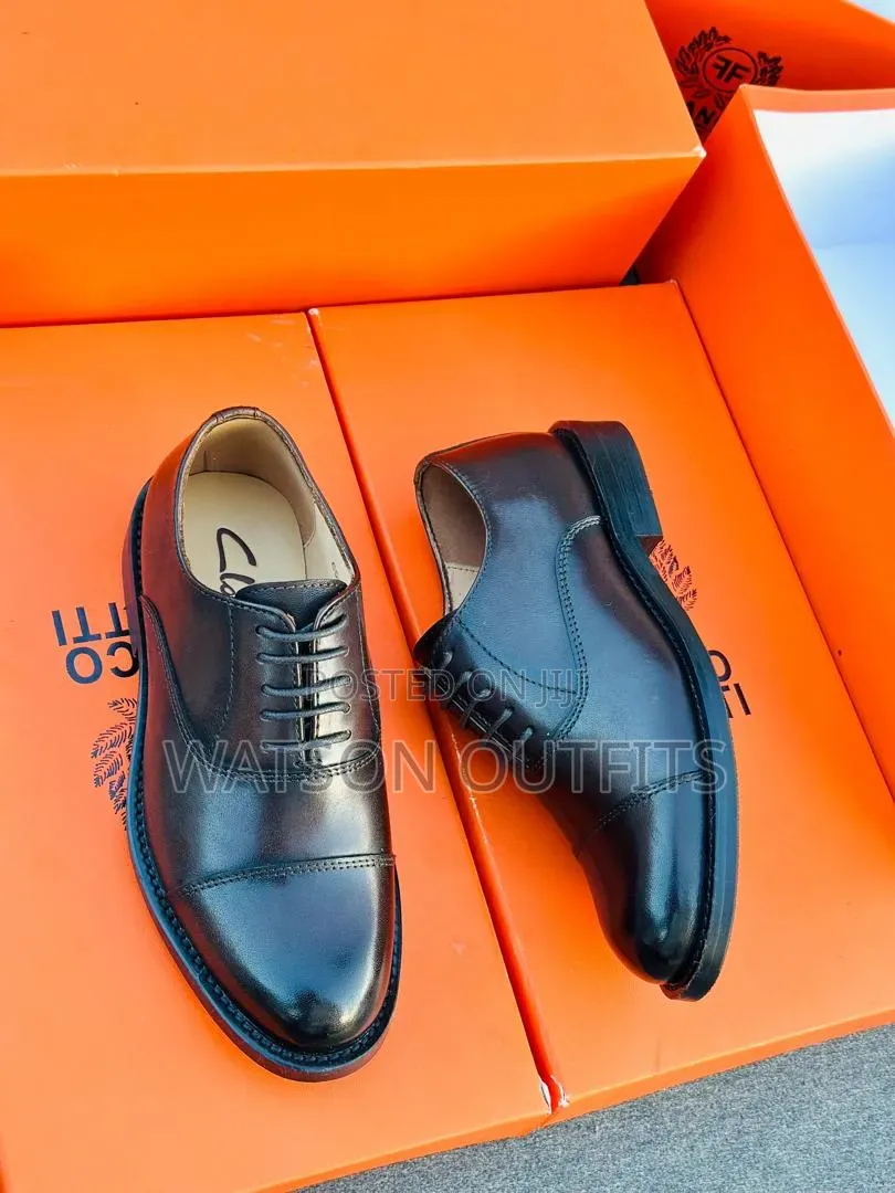 Shoes Official Za Watoto Boys or Men's Leather Materials