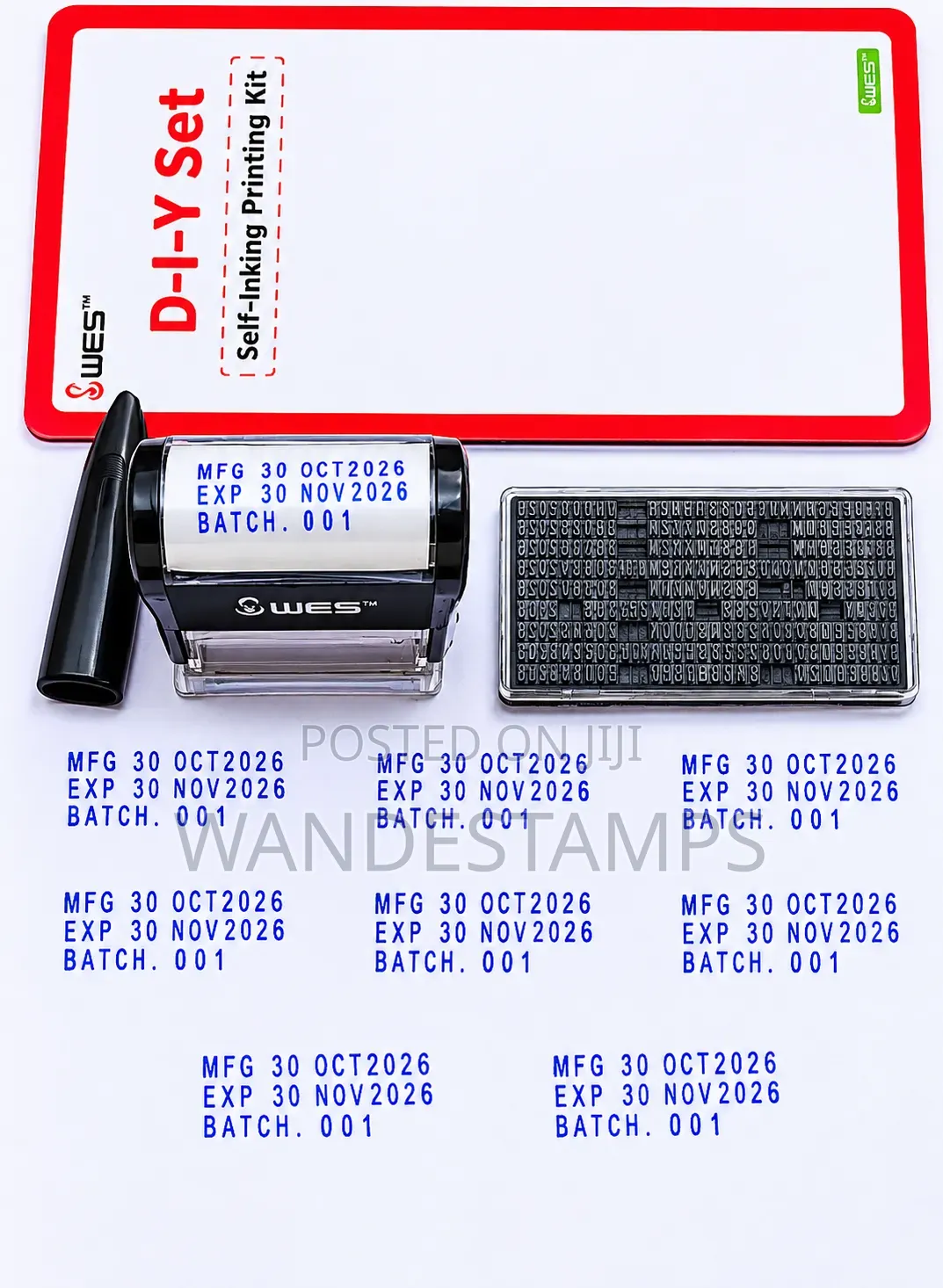 Expiry Date and Batch Number