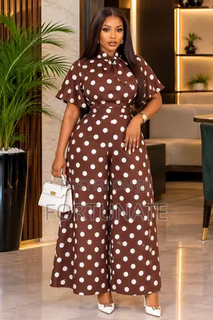 Heavy Shifon 2 PCS Polka Dots