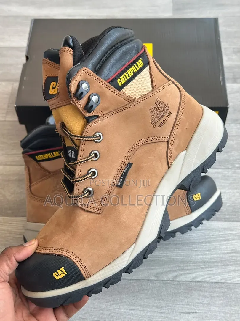 Caterpillar Steel Toe Work Boots