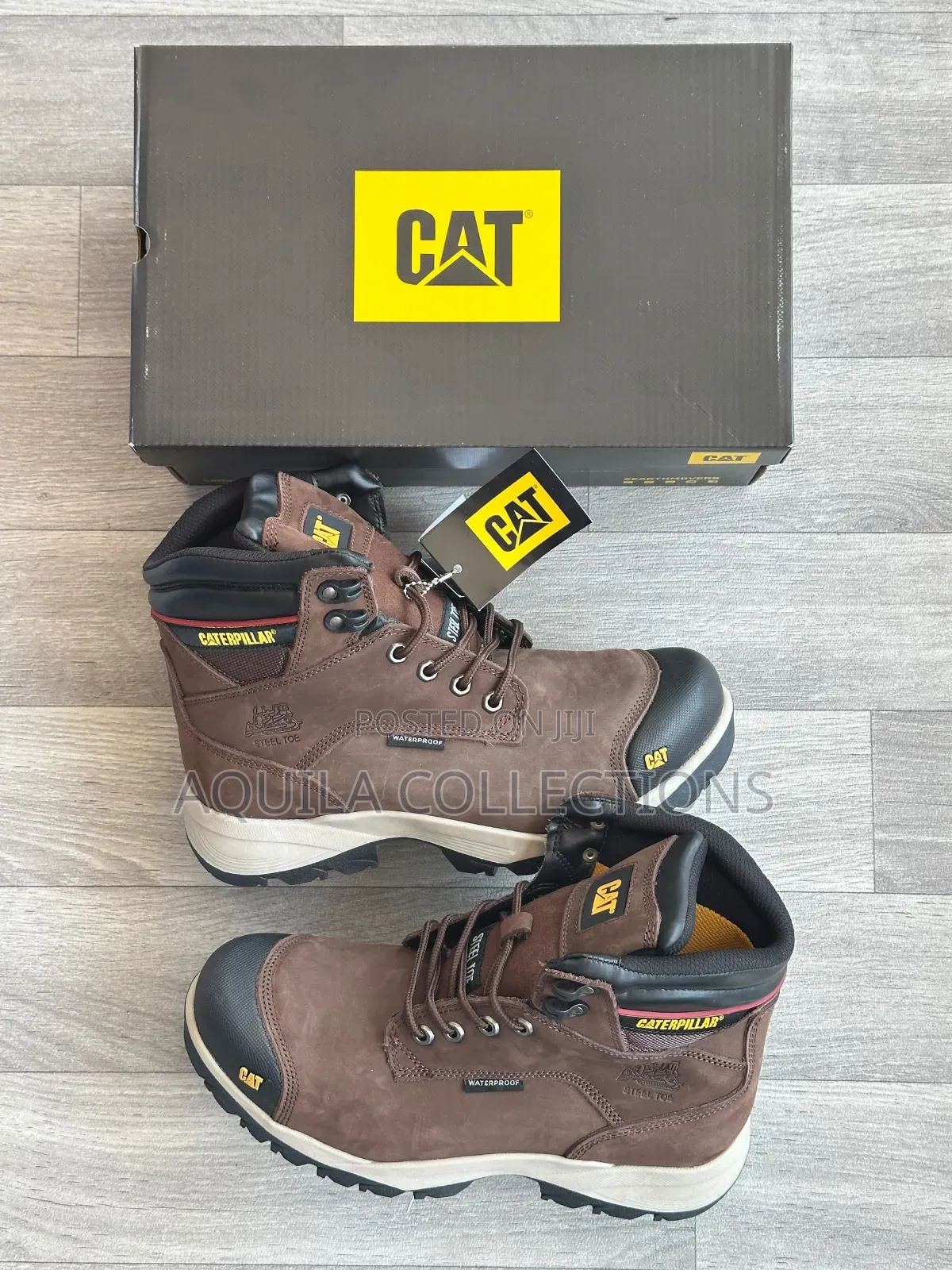Caterpillar Steel Toe Work Boots