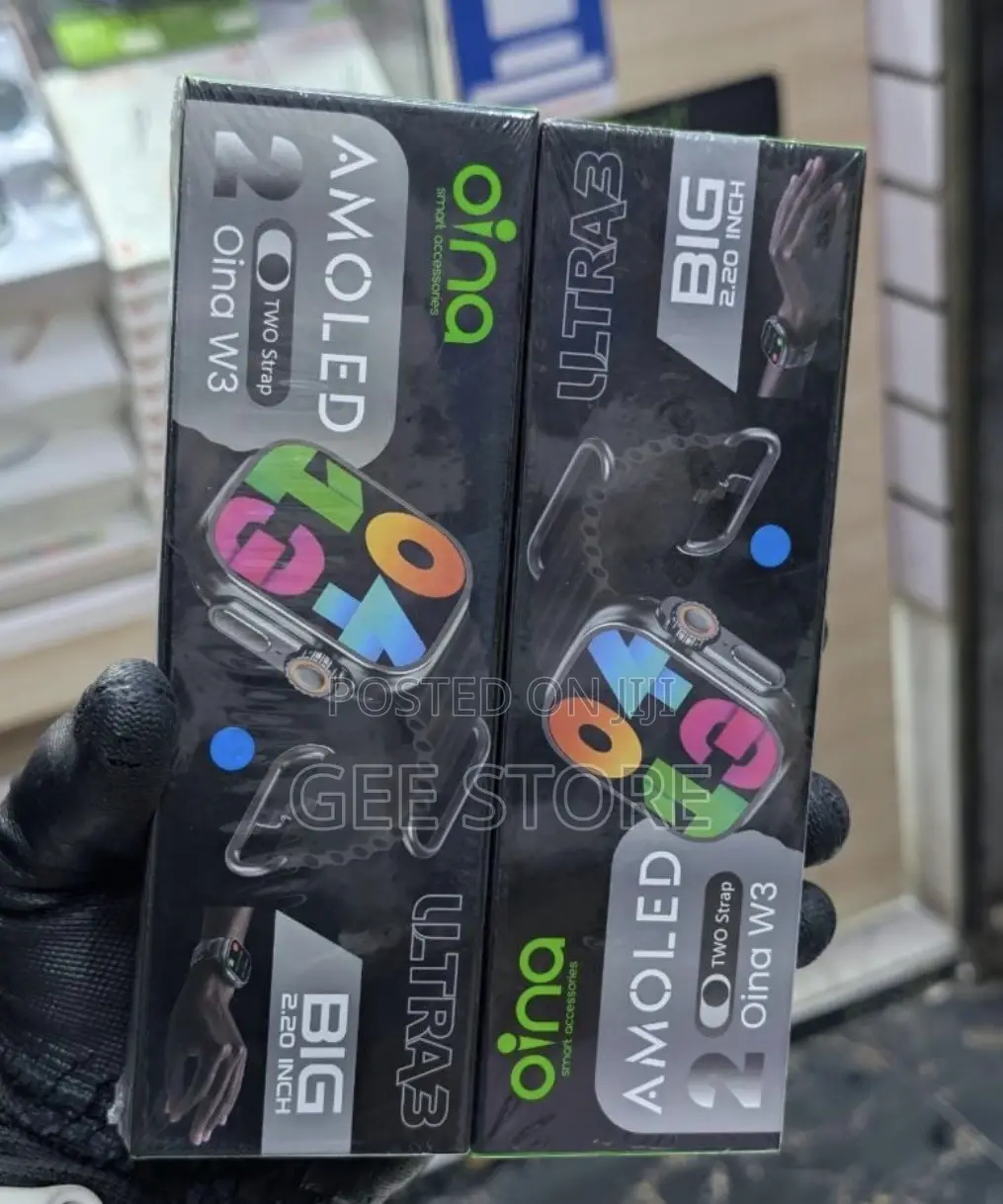 Oina W3 Ultra 3 AMOLED Smartwatches