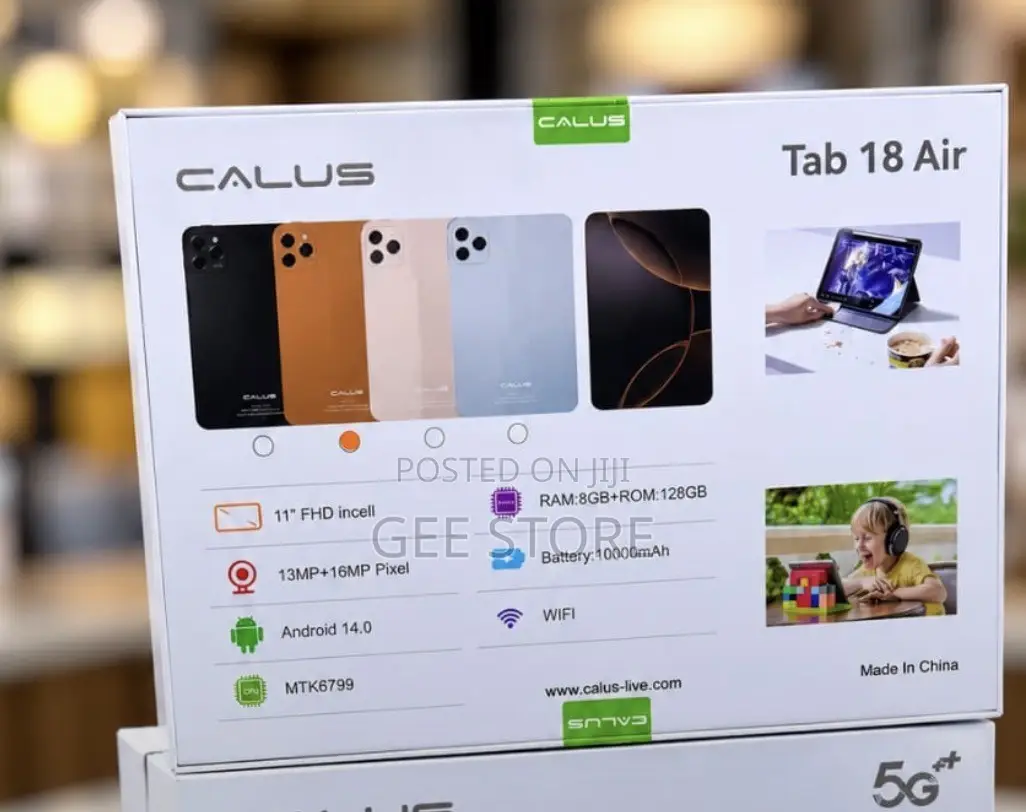 New Tablet 128 GB Blue