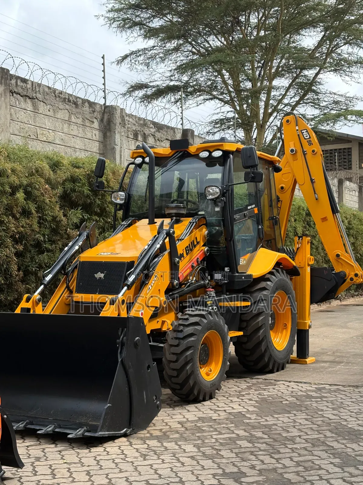 Backhoe Loader for Hire – Tanzania 
