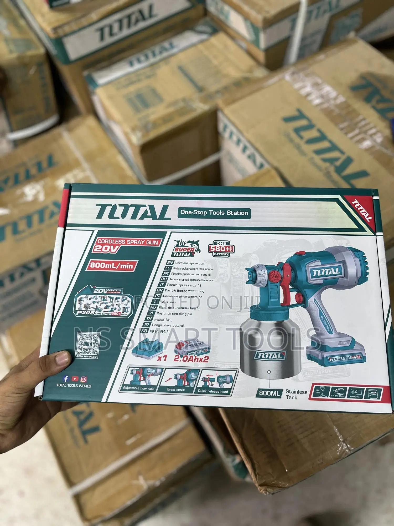 Total Cordless Spray Gun 20v