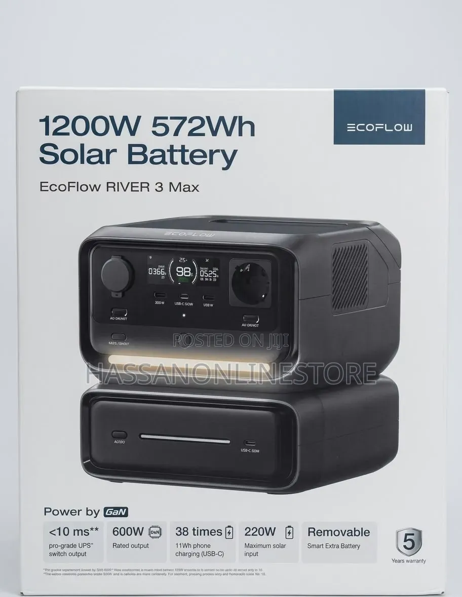 EcoFlow RIVER 3 Max Portable Power Station