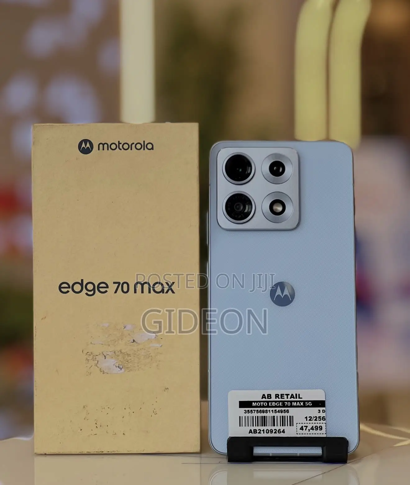 New Motorola Edge 70 Max 256 GB Gray