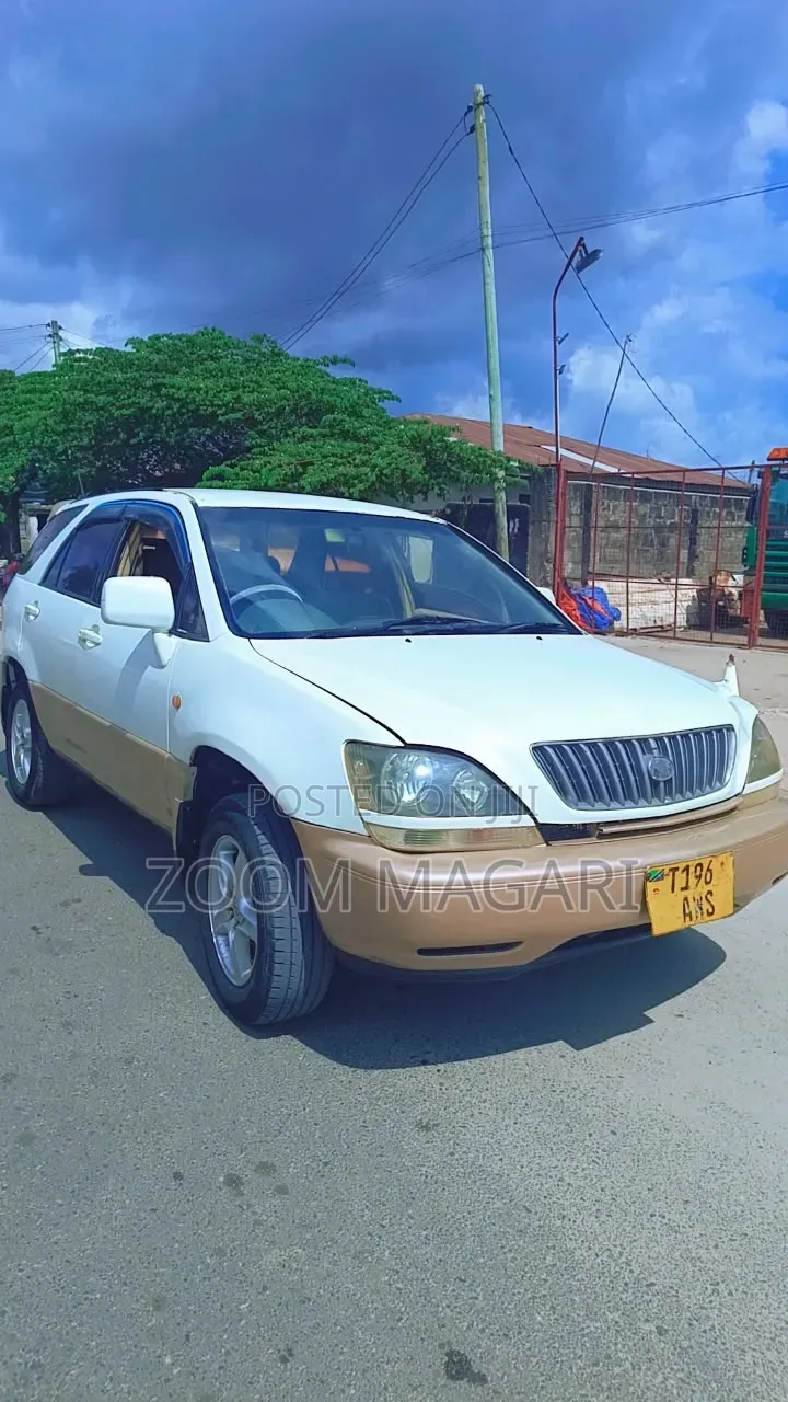 Toyota Harrier 2001 White