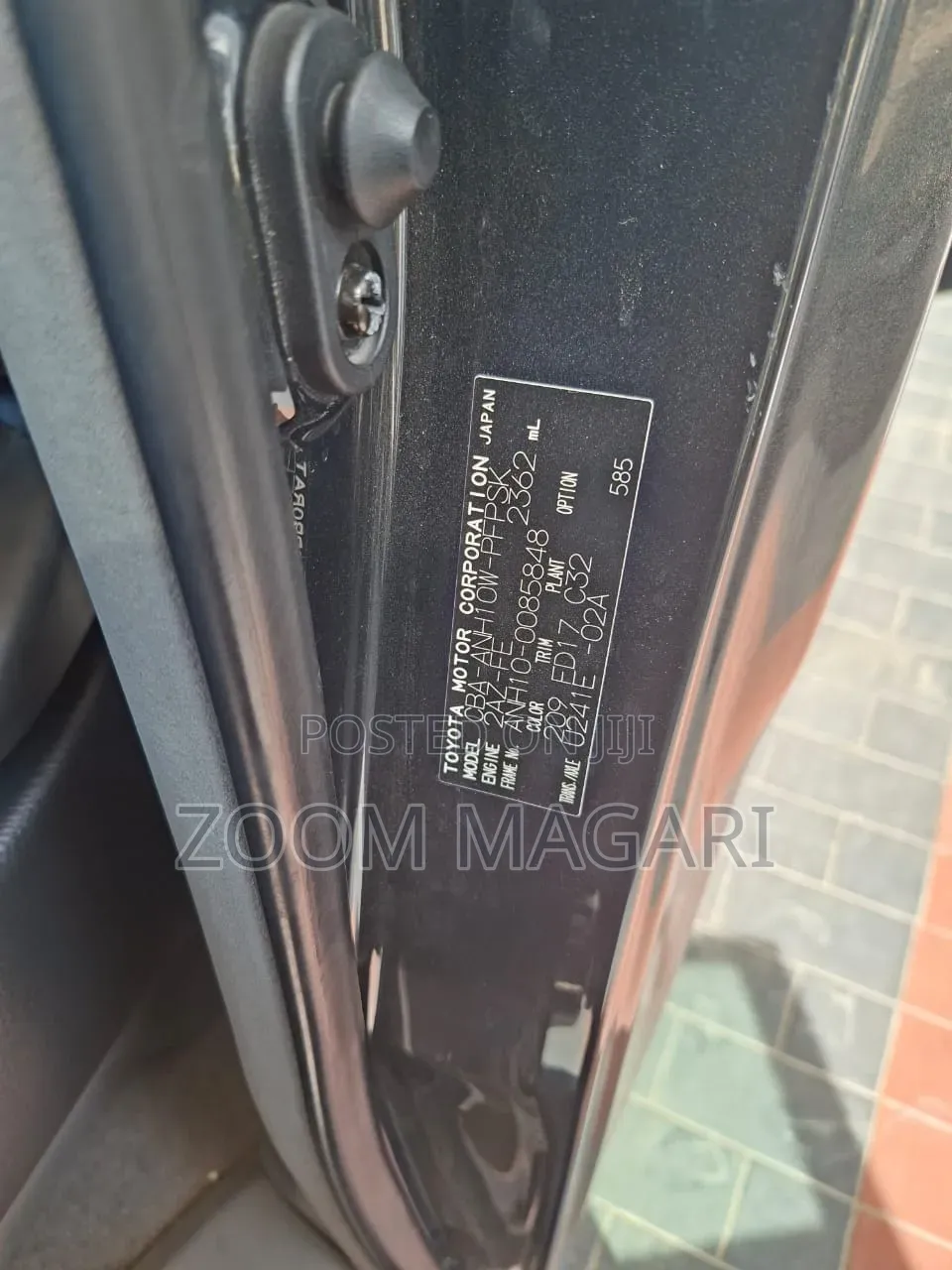 Toyota Alphard 2005 Black