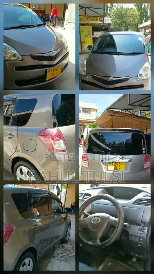 Toyota Ractis 2007 Gray