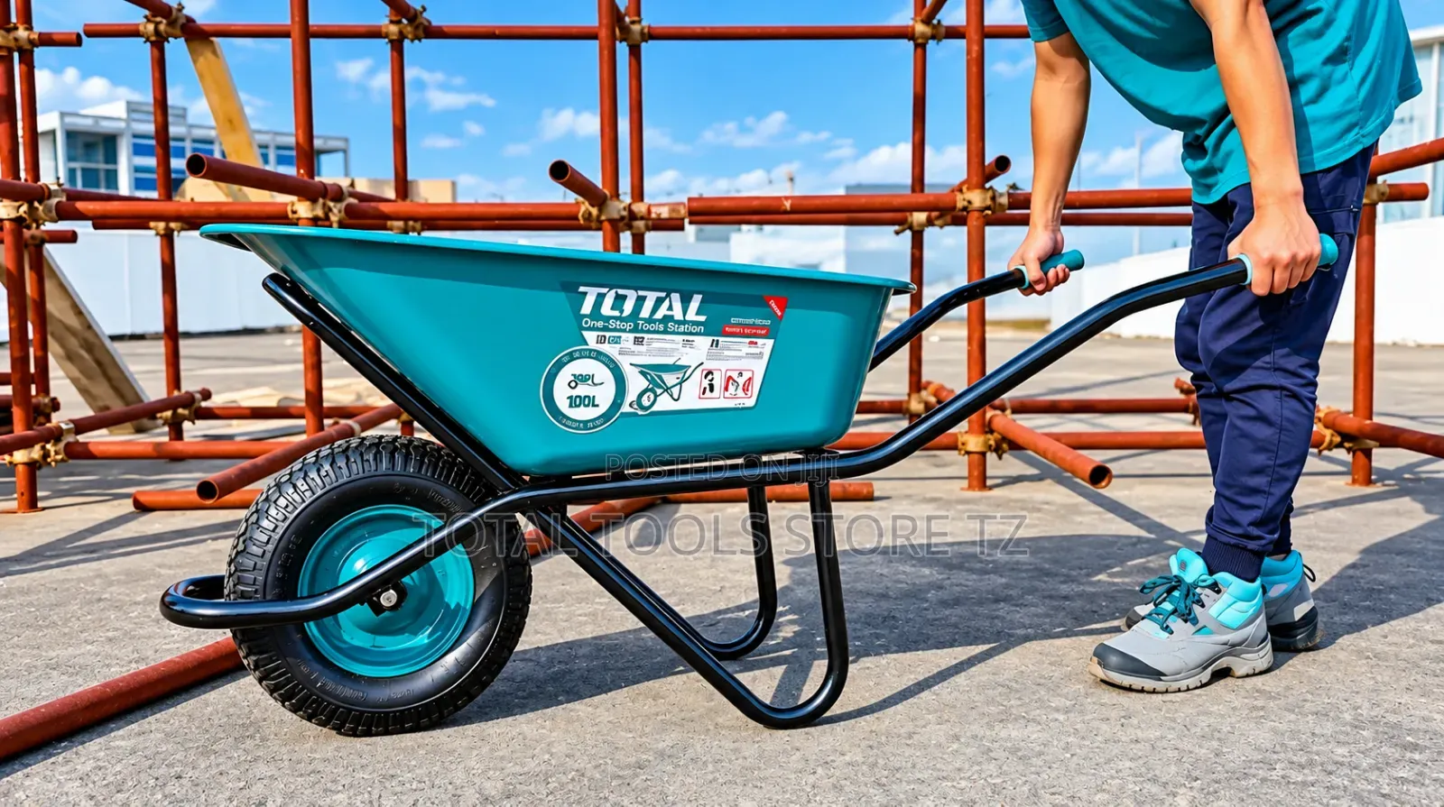 Total Wheel Barrow Load:120KG