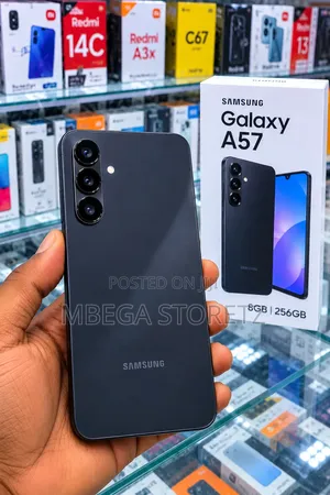 New Samsung Galaxy A57 256 GB Black