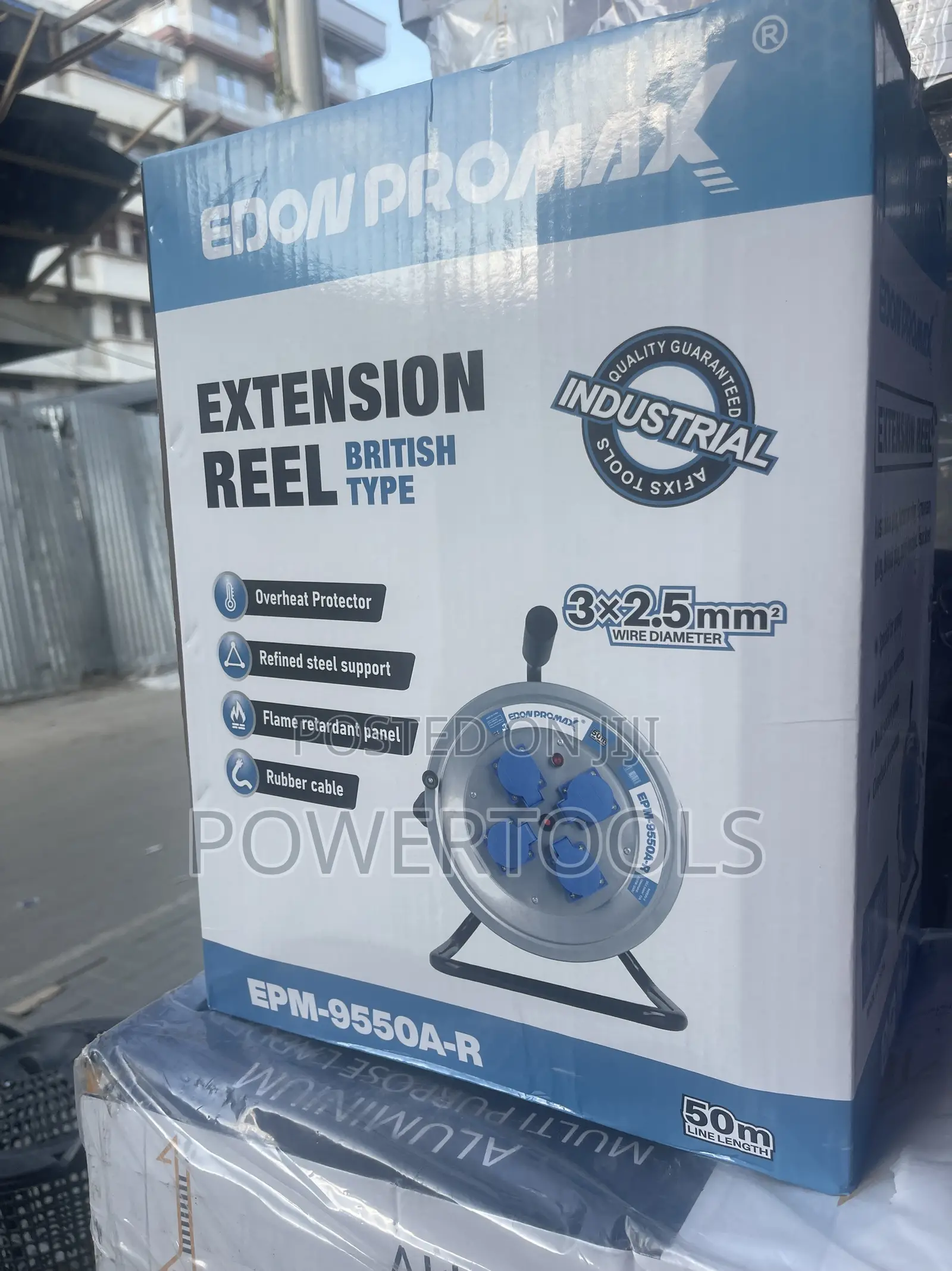 Extension Reel Cable 50M