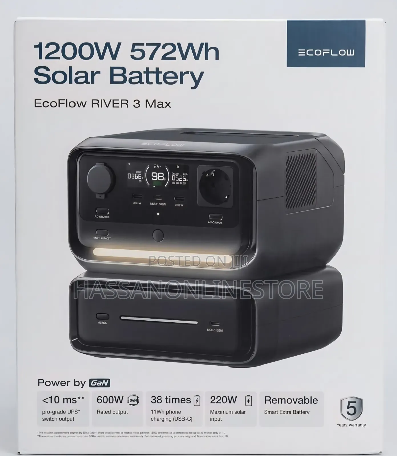 EcoFlow RIVER 3 Max Portable Power Station