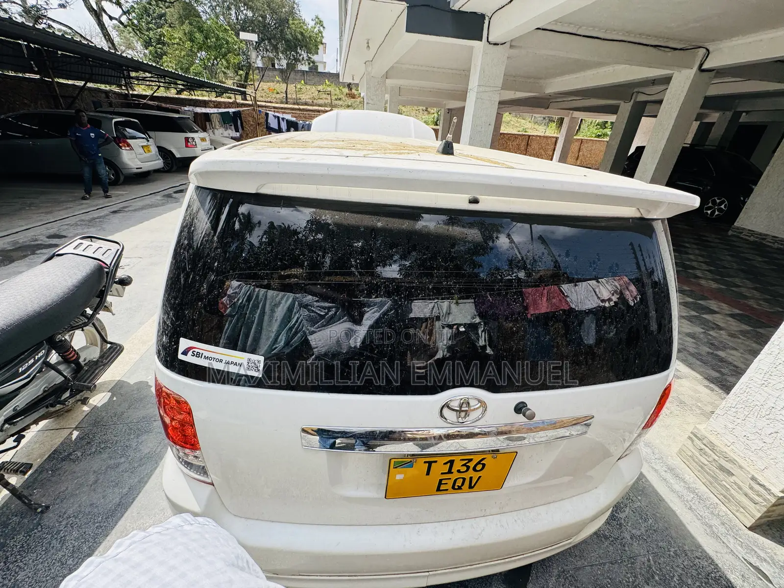 Toyota Corolla Rumion 2013 White