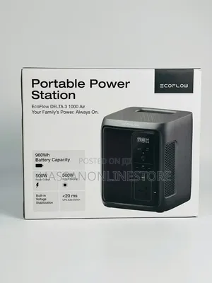EcoFlow DELTA 3 Portable Power Station