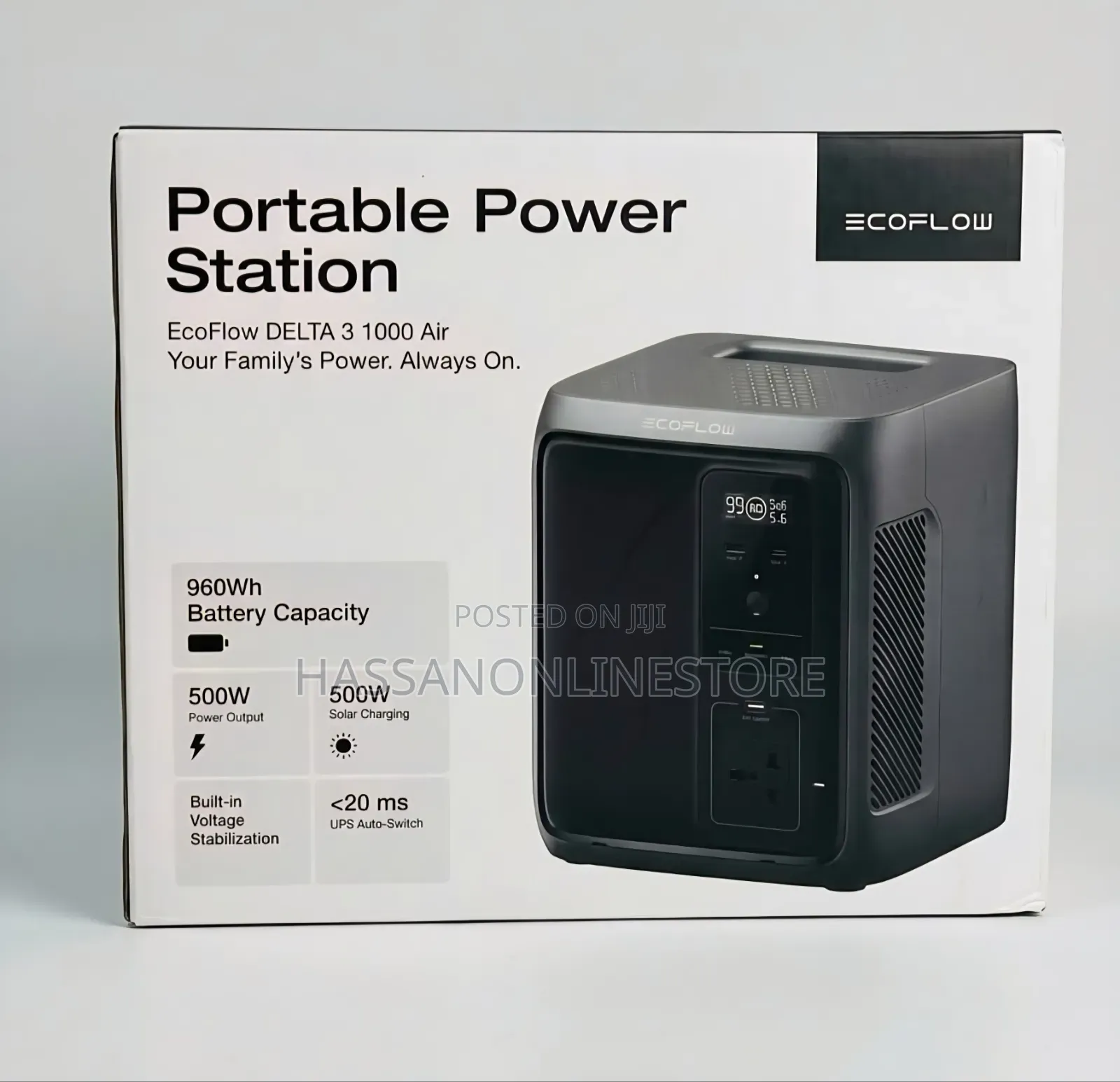 EcoFlow DELTA 3 Portable Power Station