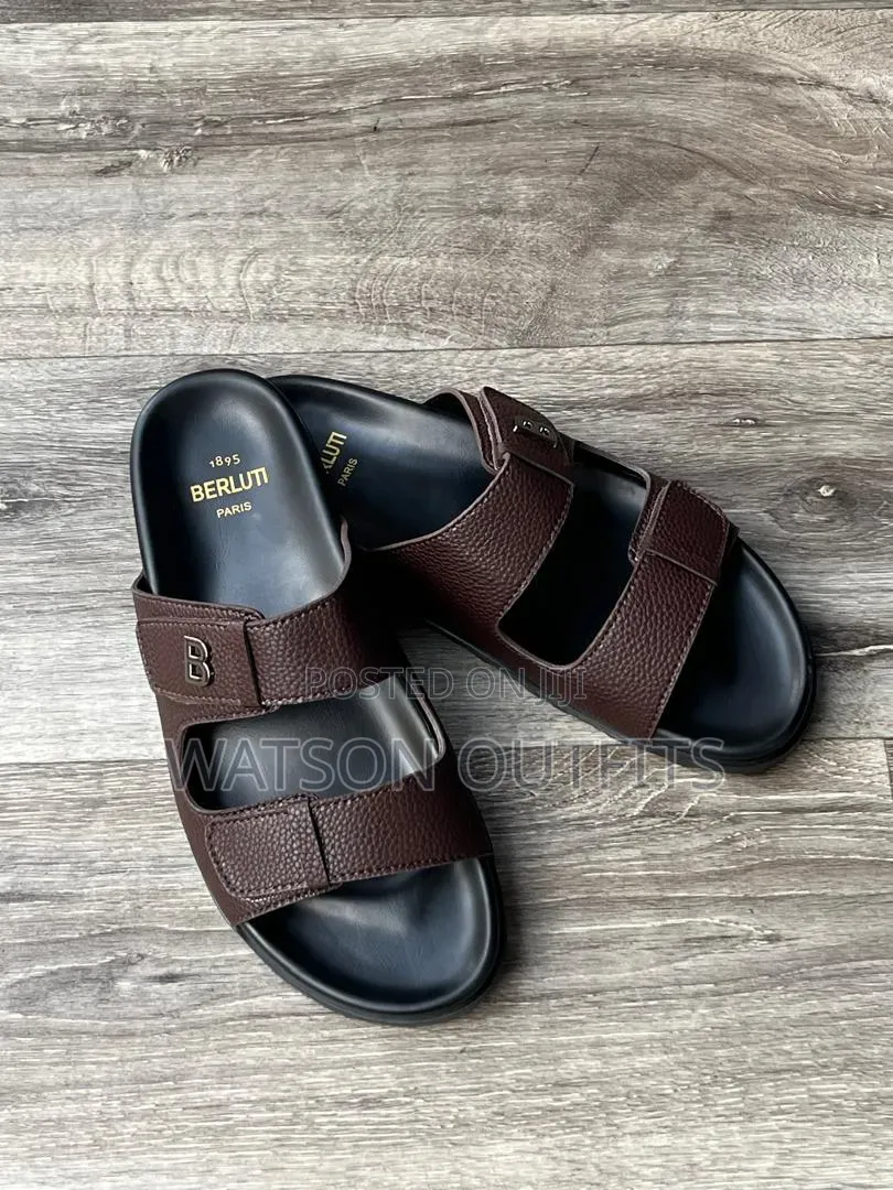 Men's Leather Sandals in 5 Smart Designs