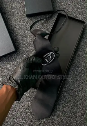Chrome Hearts Zipper Tie