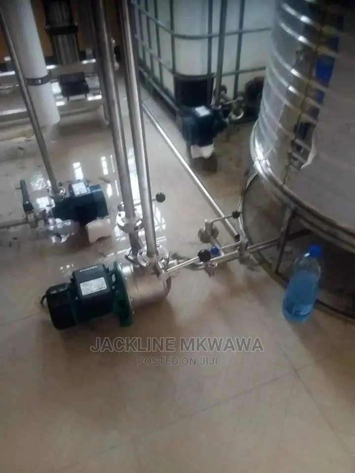 Stainless Steel Tanks and Pipes