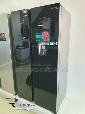 Hisense Mirror Finish Side by Side Door No Frost Fridge