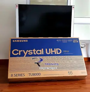 Samsung 55-Inch Class Crystal Uhd Tu - 4K Uhd Hdr Smart TV