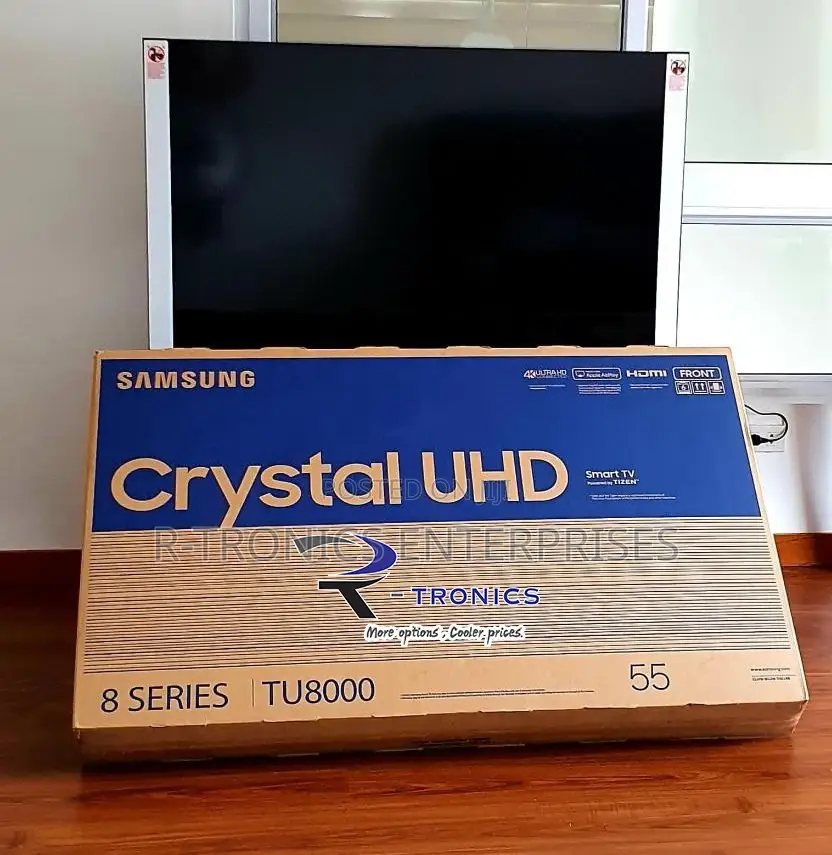 Samsung 55-Inch Class Crystal Uhd Tu - 4K Uhd Hdr Smart TV