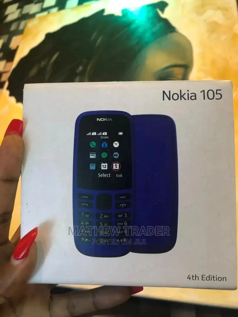New Nokia 105 Black