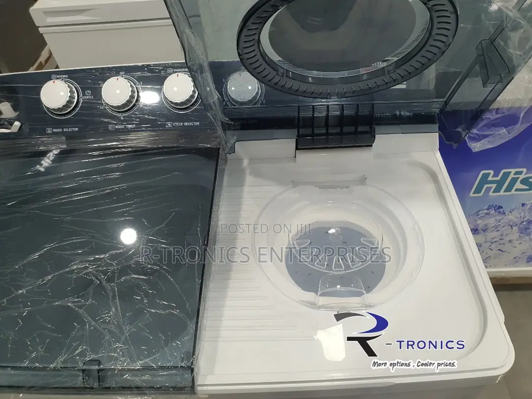 Hisense 16kg White Twin Tub Washing Machine