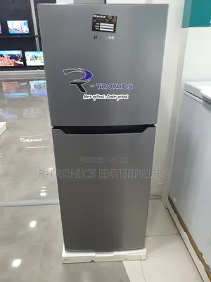 Hisense Silver Double Door Refrigerator 132L – RD-17DR4SMA