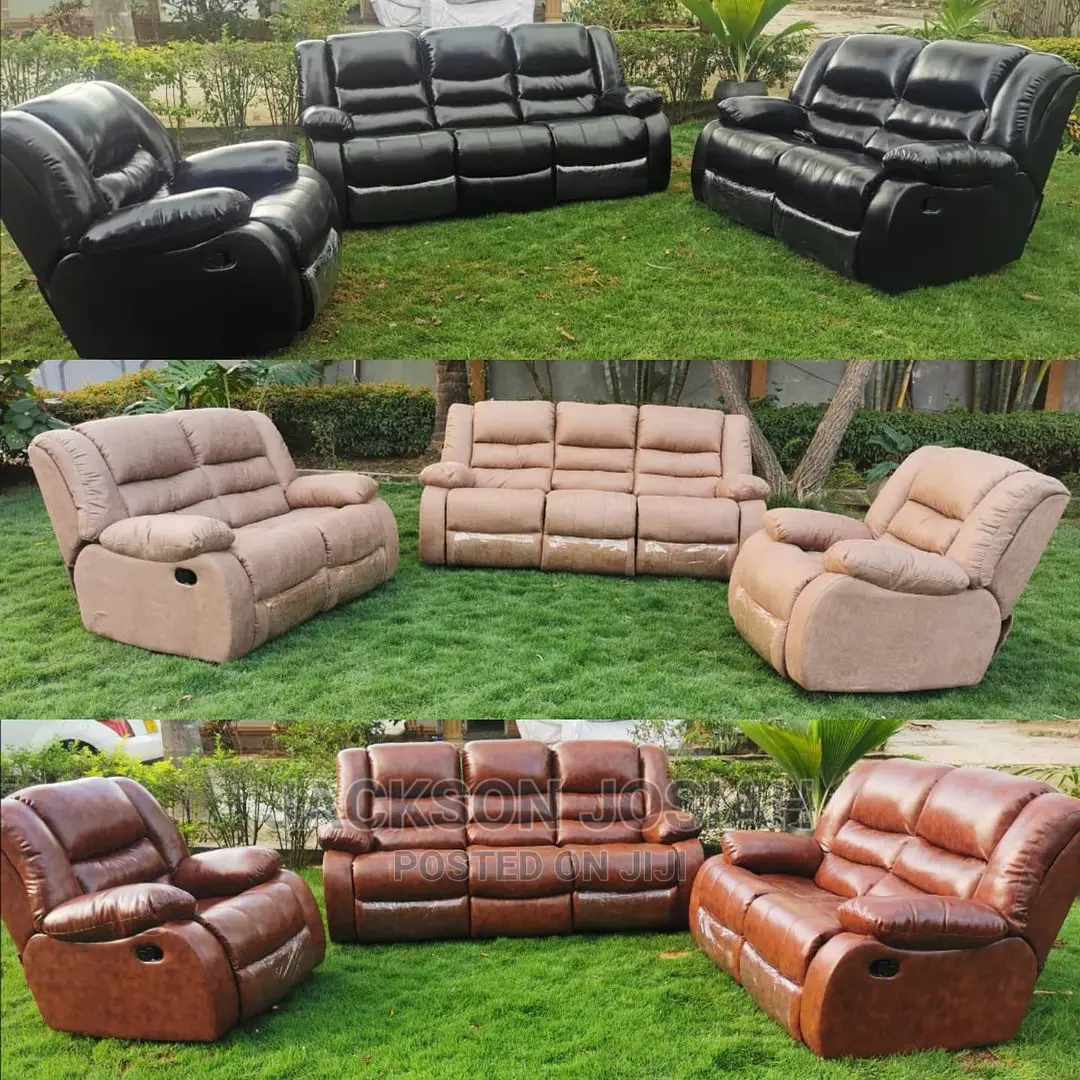 Recliner Sofa Set Design