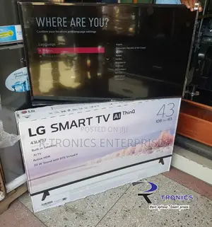 LG Full HD Smart LED TV 43” – 43lk570