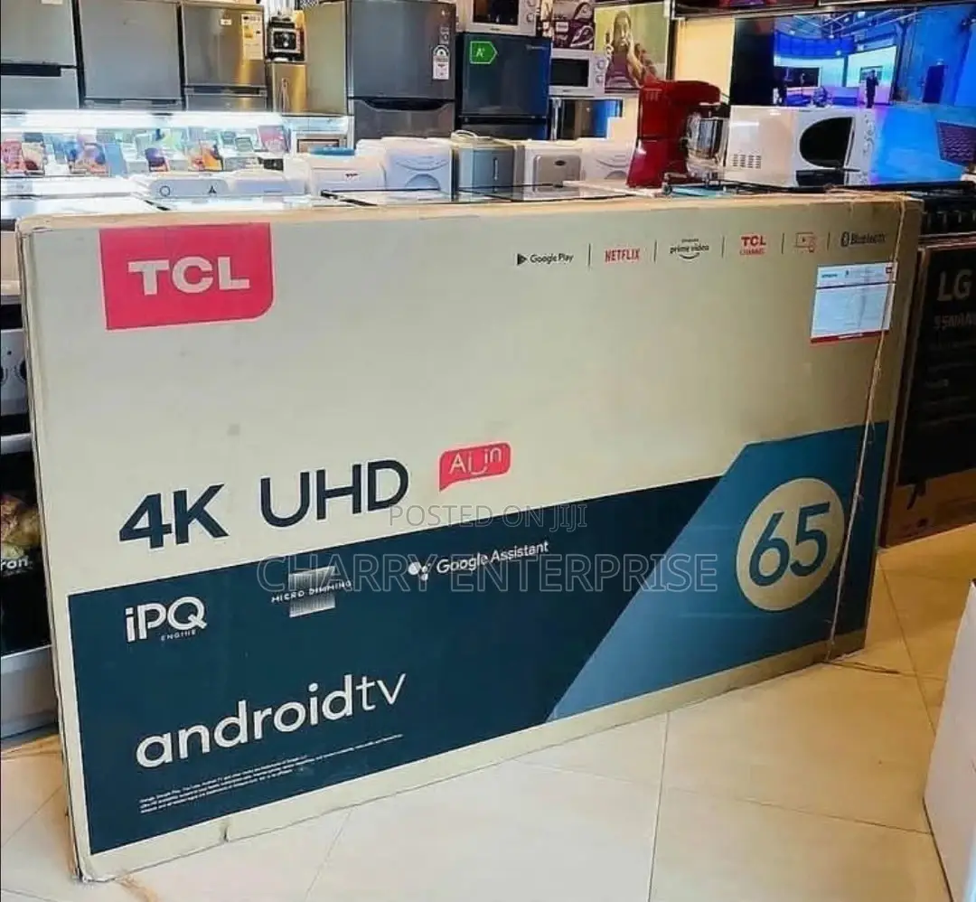 TCL 4K Uhd Android TV 65 Inches