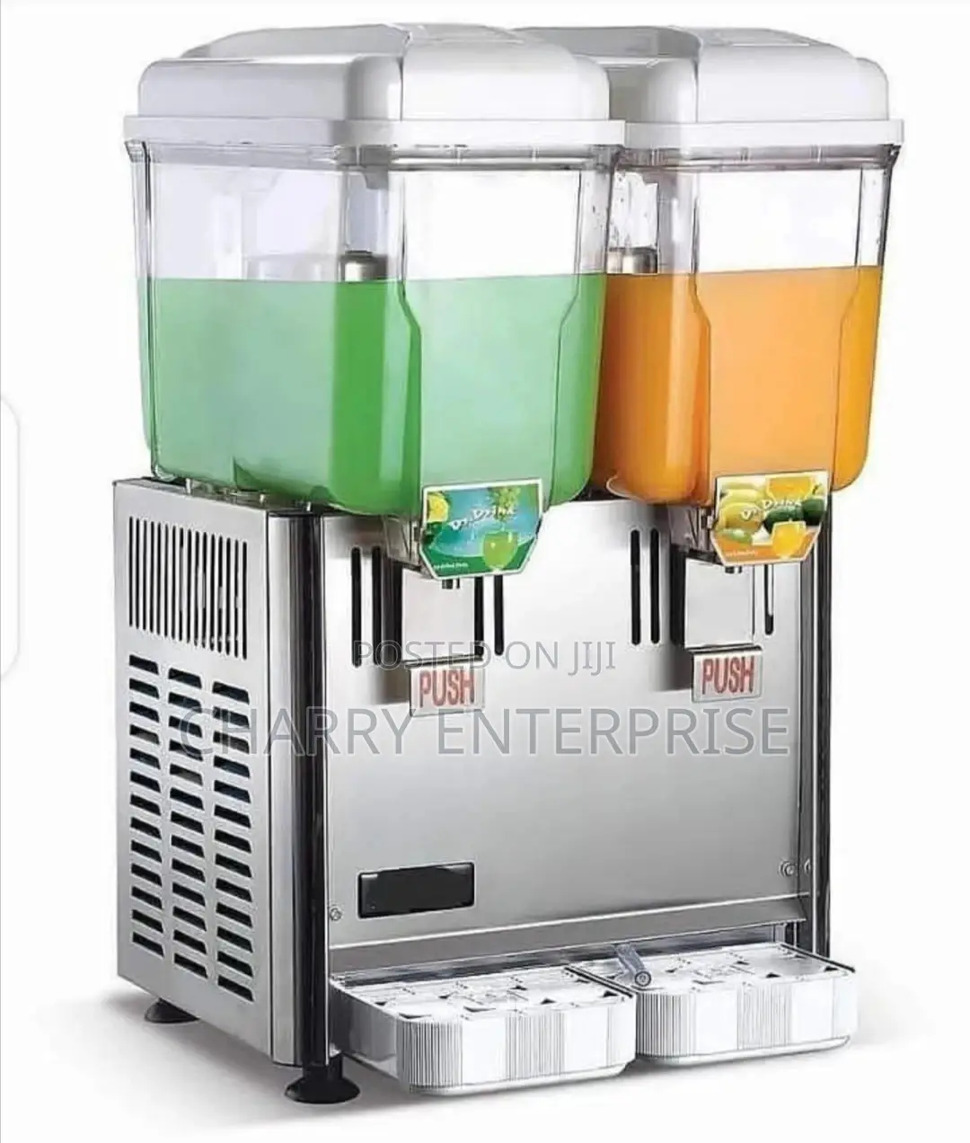 Juice Dispenser STRONGER TEC 2 Tanks Mixer