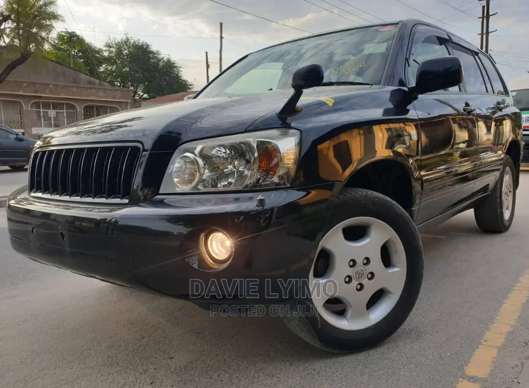 Toyota Kluger 2004 Black