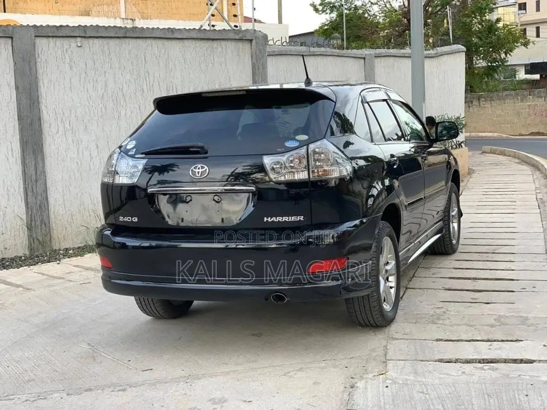 New Toyota Harrier 2006 Black