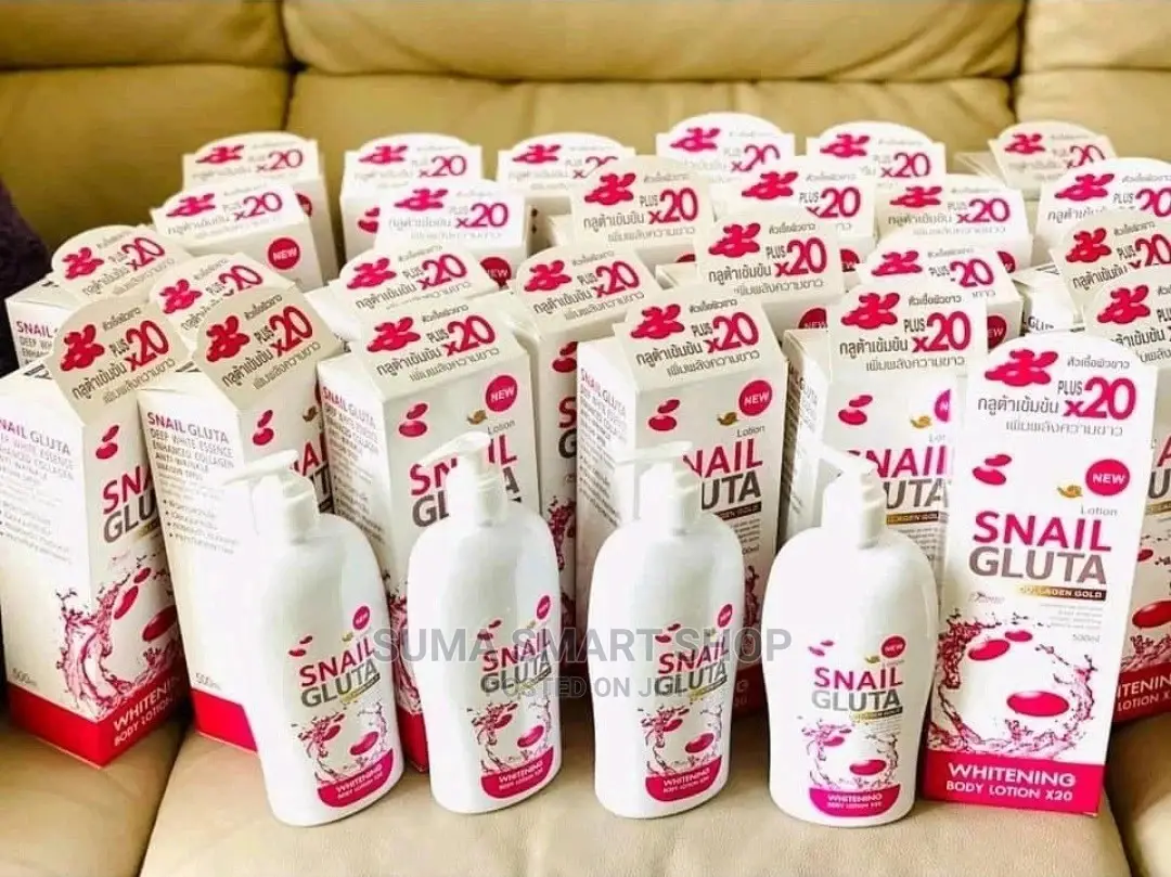 SNAIL GLUTA Whitening Lotion .