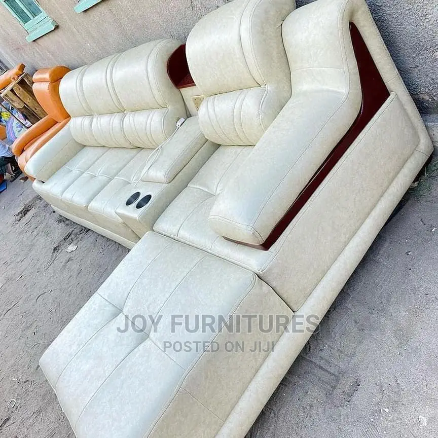 Elegant L-Shape (Five Seater  + Two Seats 