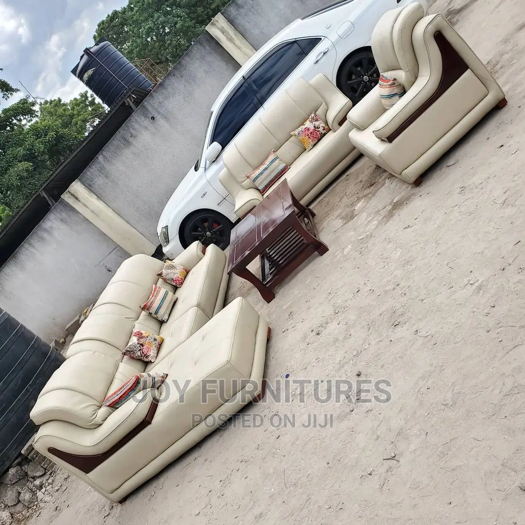 Elegant L-Shape (Five Seater  + Two Seats 