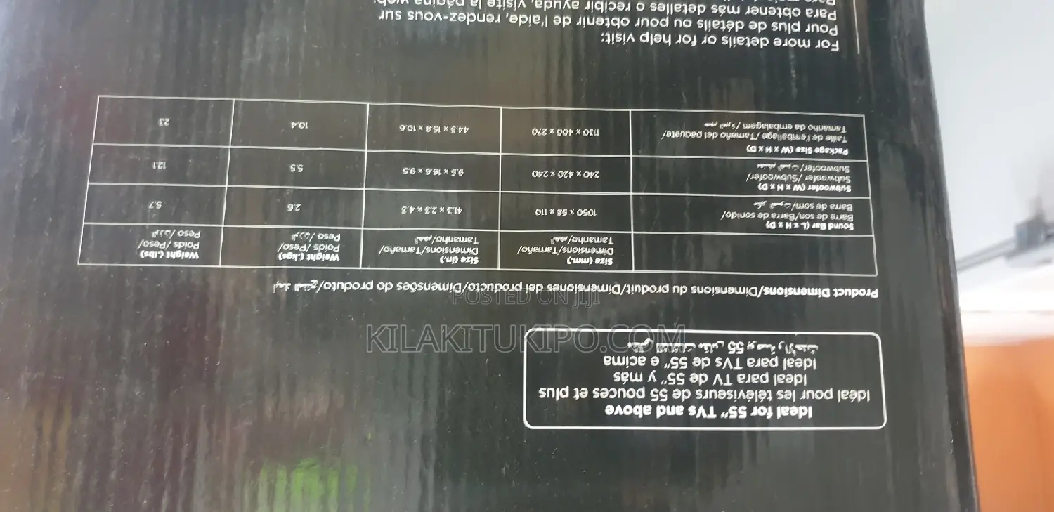 TCL Wireless Sound Bar 580W Ray-Danz