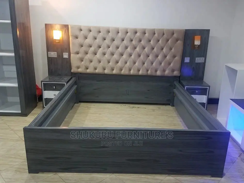 Classic Bed and Bedside