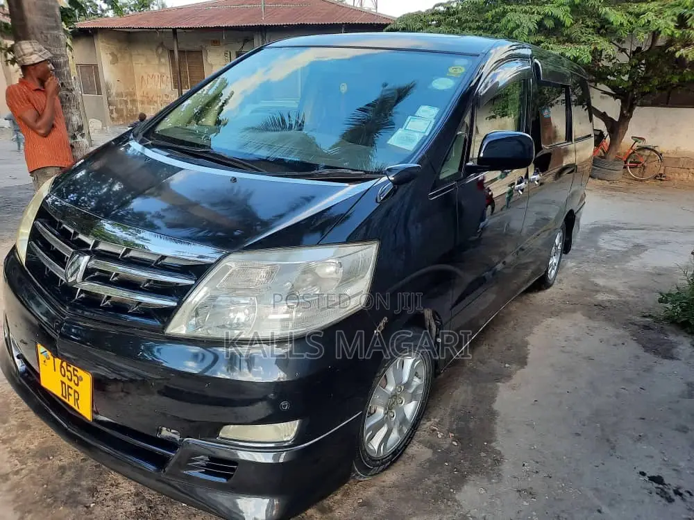 Toyota Alphard 2007 Black