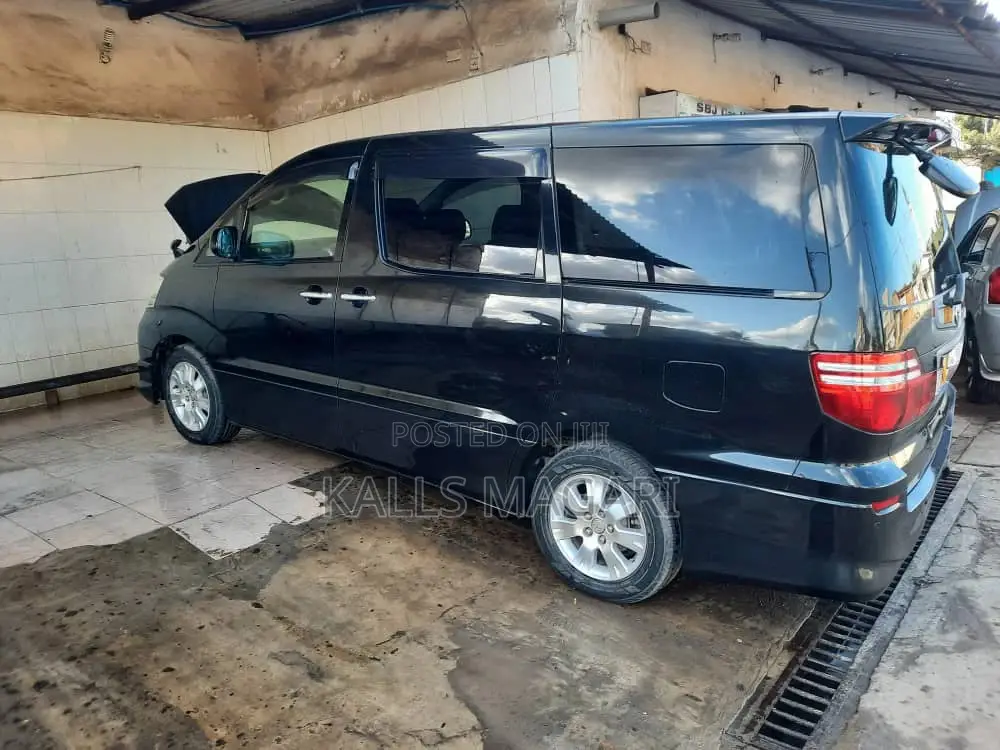 Toyota Alphard 2007 Black