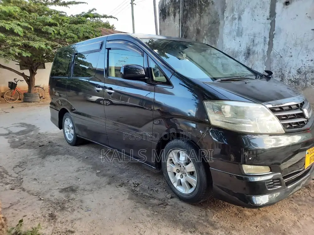 Toyota Alphard 2007 Black