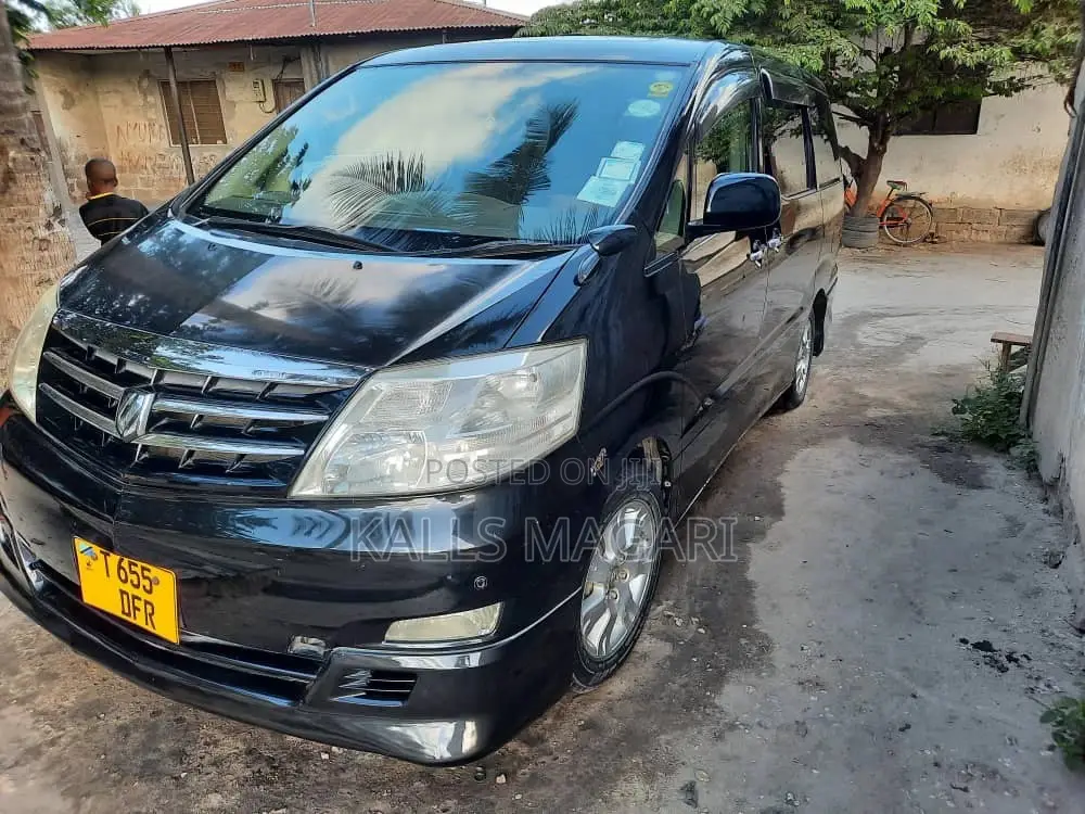 Toyota Alphard 2007 Black