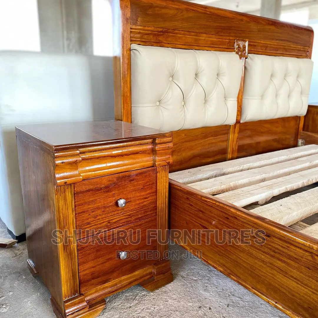 Mninga Mkongo Bedframe and Bedside